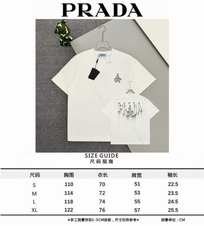Picture of Prada T Shirts Short _SKUPradaS-XLm6tx383081